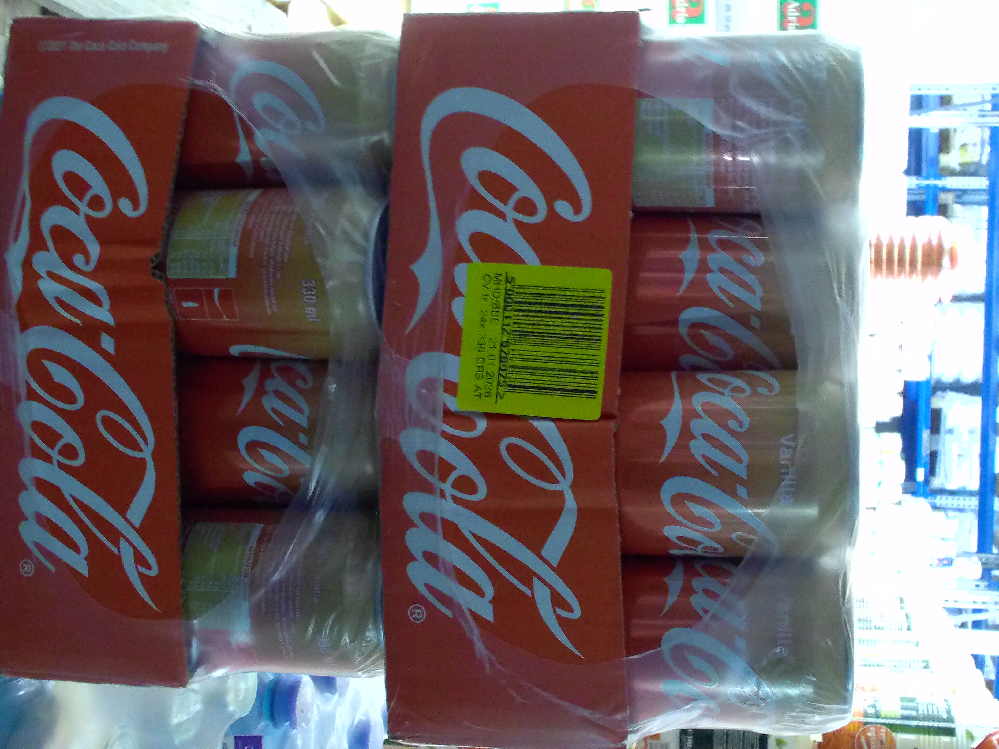 Coca Cola Vanille Dose