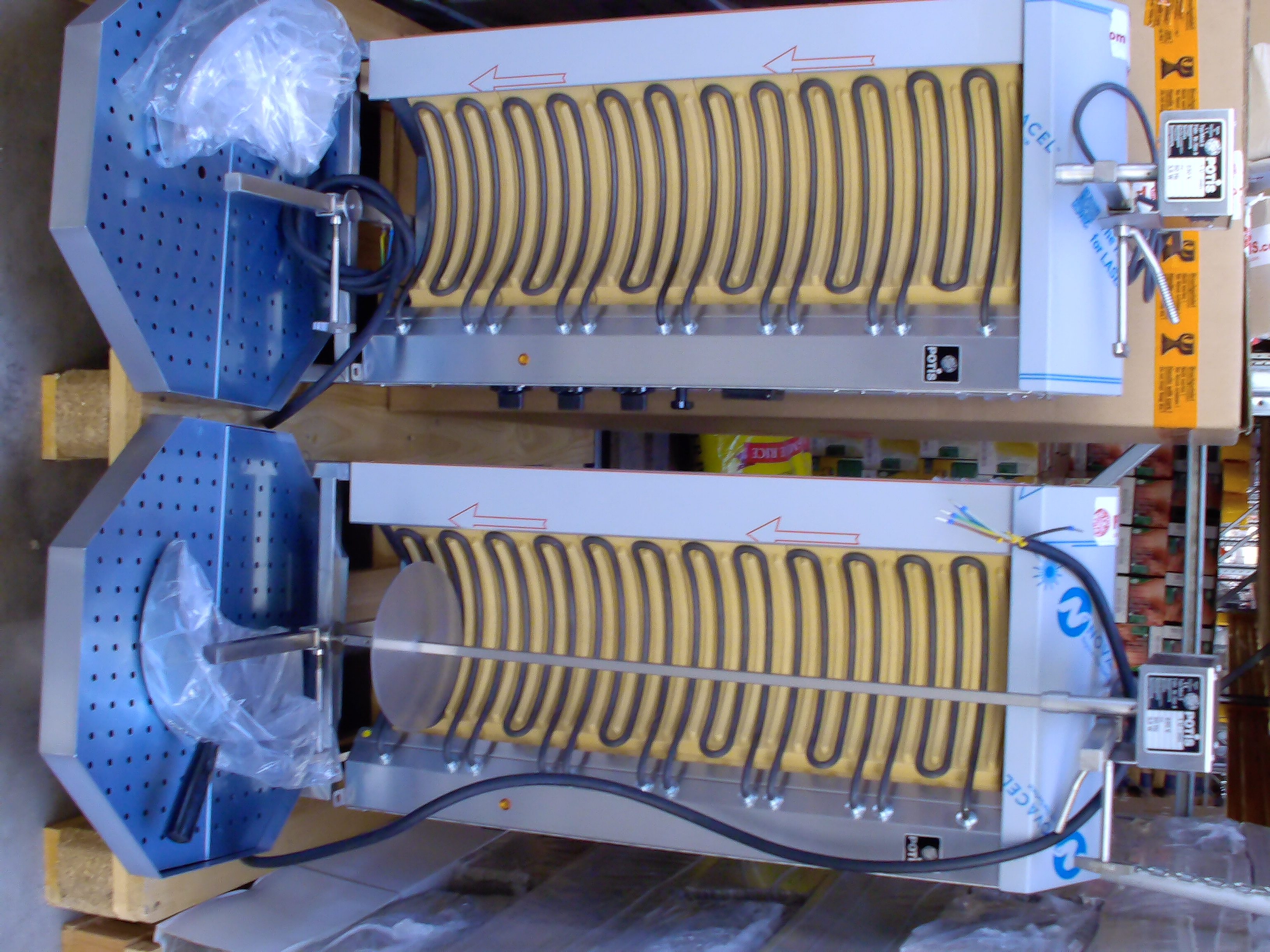 Potis Dönergrillmaschine mit Elektroanschluss